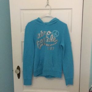 Aero postale blue hoodie